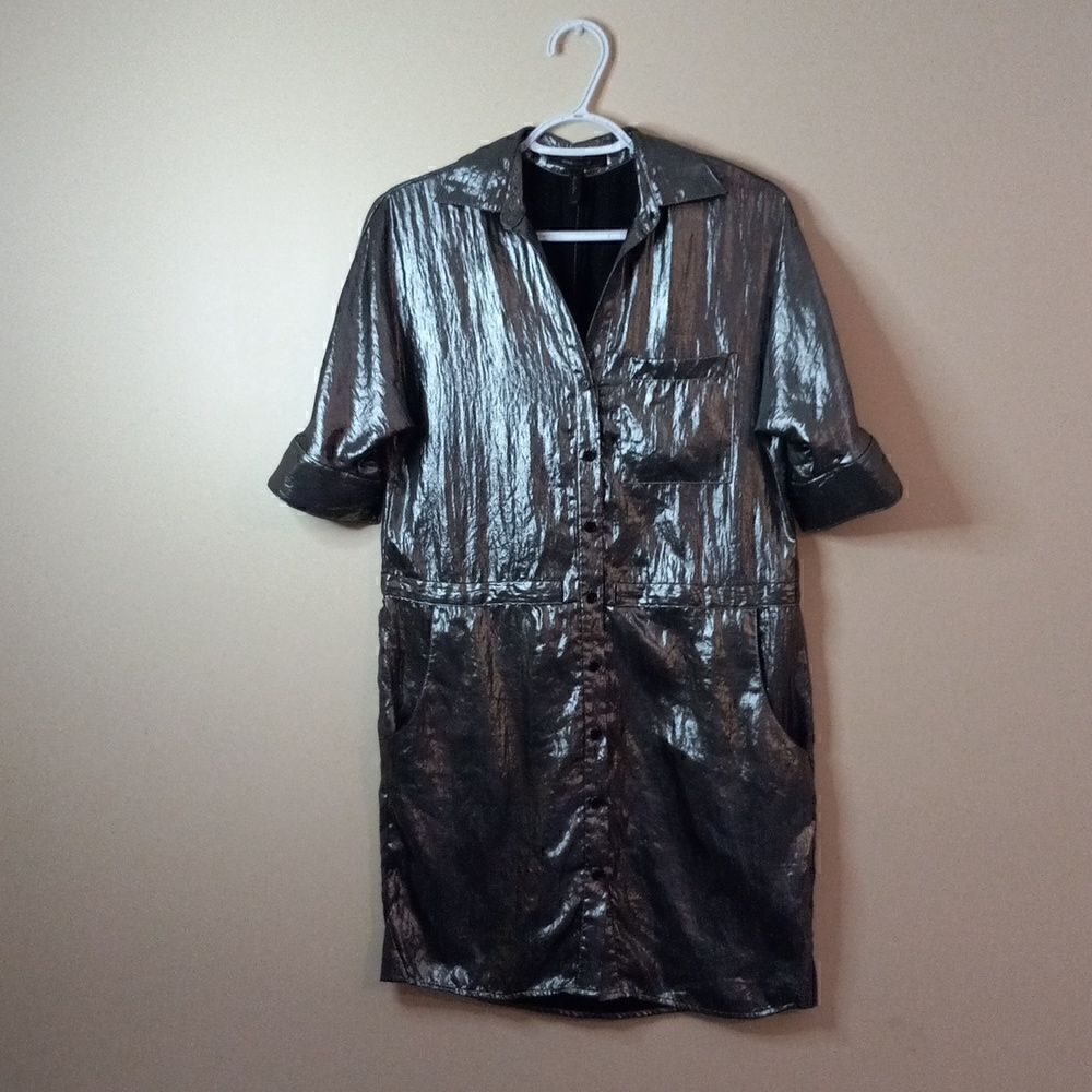 BCBG Metallic Dress